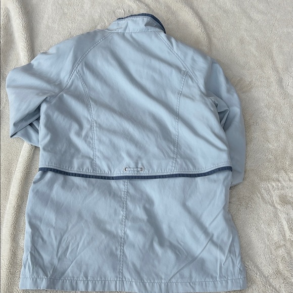 Vintage Sequence Blue Jacket – Size M | Shoulder Pads | Retro | - Picture 5 of 6